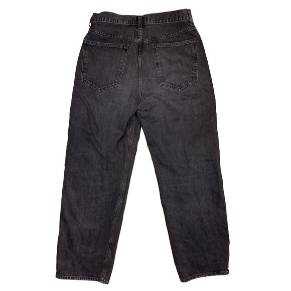 AGOLDE Criss-Cross Savage Washed Black Denim Jeans sz 31 - Picture 9 of 9